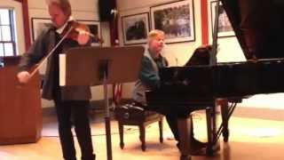 Iiro Rantala (piano) and Jaakko Kuusisto (violin) - Rondino by Jean Sibelius