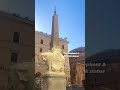 The Elephant Obelisk Statue A Hidden By Bernini In Rome Shorts