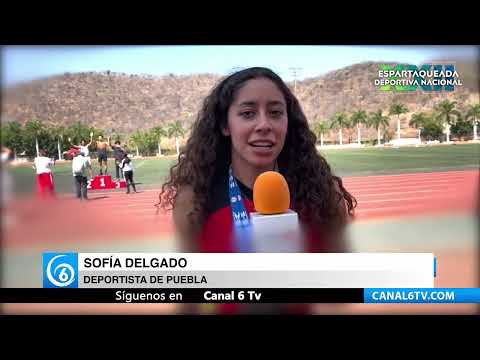 Video: Sofía Delgado, atleta de la CONADE, destaca en la Espartaqueada Nacional
