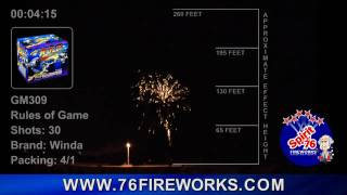 preview picture of video 'GM309 - Rules of Game www.76fireworks.com'