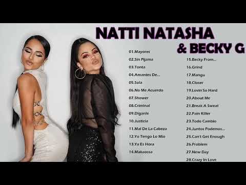 Becky G Y Natti Natasha Sus Mejor Canciones Grandes Exitos Mix De Becky G y Natti Natasha