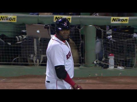 TB@BOS: Ortiz impulsa a Pedroia para empatar el juego en el séptimo