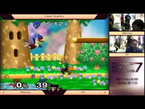 TFP7 - Milkman (Fox) vs DP (Falco) Melee Losers Quarters