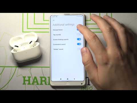 Manage Sound Options and Correct Sound Settings  - XIAOMI Mi Mix 2S