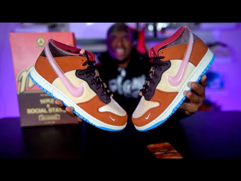 Nike X Social Status Chocolate Milk Dunk Mid Review | Best Concept Of 2021!