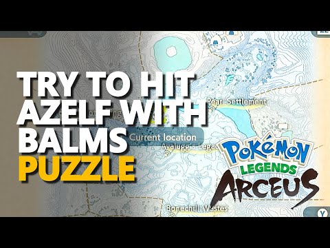 Try to hit Azelf with balms Pokemon Legends Arceus