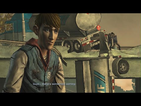 The Walking Dead: Lee pushes Omid PS5