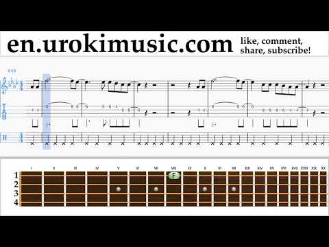 How to Play Ukulele P!nk - What About Us Tabs Part#2 um-i352