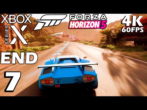 Forza Horizon 5 Gameplay Walkthrough Part 7 ENDING (Xbox Series X 4K 60FPS) - No commentary