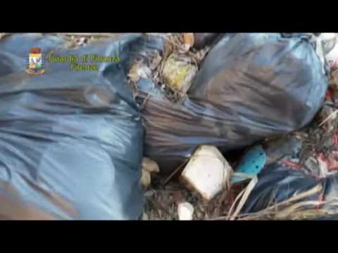 2017-02-27 EMPOLI - RIFIUTI_ GDF SEQUESTRA DISCARICA ABUSIVA