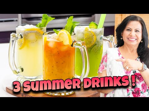 3 Refreshing Drinks Low Cost Great Taste All Natural for Summer Recipe in Urdu HIndi - RKK