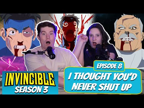 MARK VS CONQUEST! | Invincible Season 3 Married Reaction | Ep 3x8, "I Thought You'd Never Shut Up"