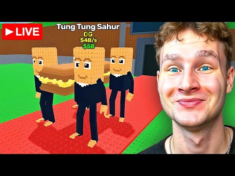 Visszatér TUNG TUNG SAHUR + Steal A Brainrot ADMIN EVENT!🤯😨 (Hunter Roblox Live)