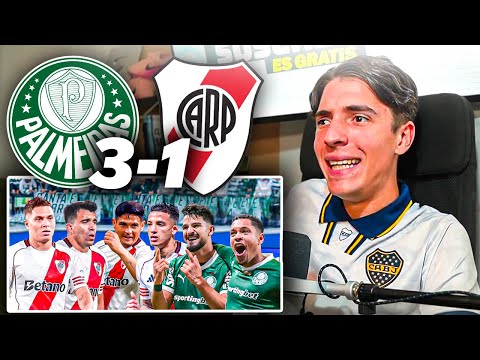PALMEIRAS 3 - RIVER PLATE 1 - SPICY REACTION - Copa Libertadores 2025 - Toto Bordieri