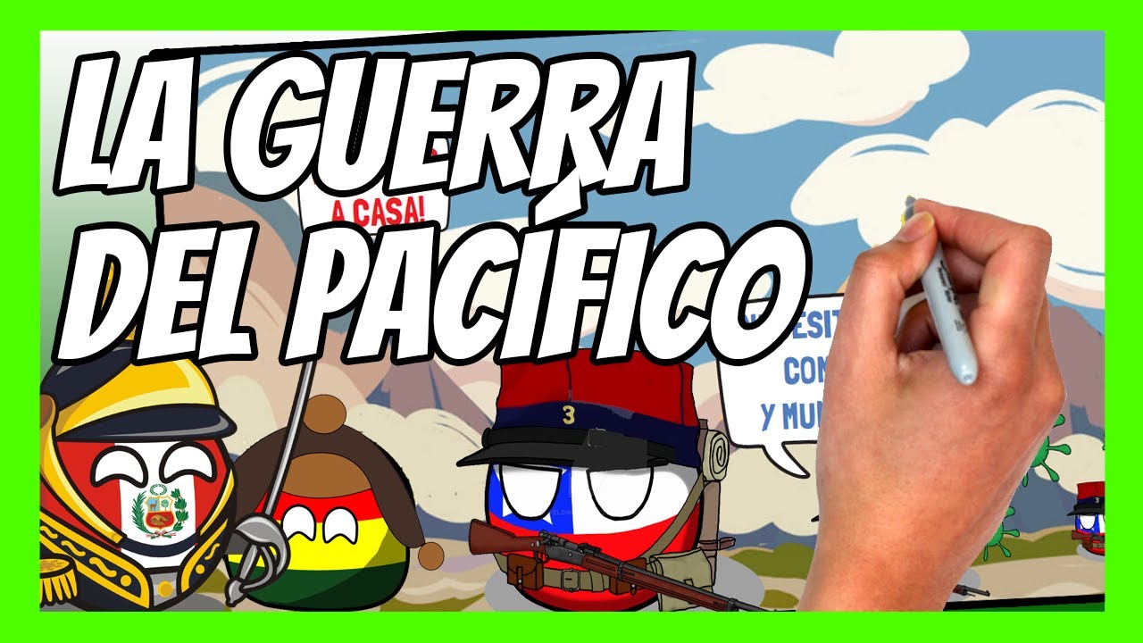 La GUERRA DEL PACÍFICO en 9 minutos | Resumen: CHILE VS BOLIVIA y PERÚ