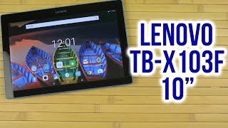 Lenovo TB-X103F (ZA1U0008UA) - відео 1