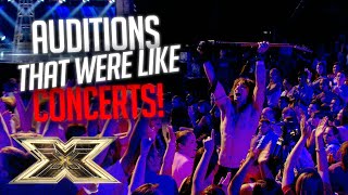 AMAZING Auditions that turned into CONCERTS! | The X Factor UK