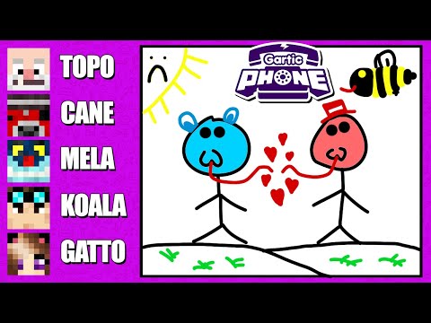 INDOVINA IL DISEGNO DEI TUOI AMICI SU GARTIC PHONE!!