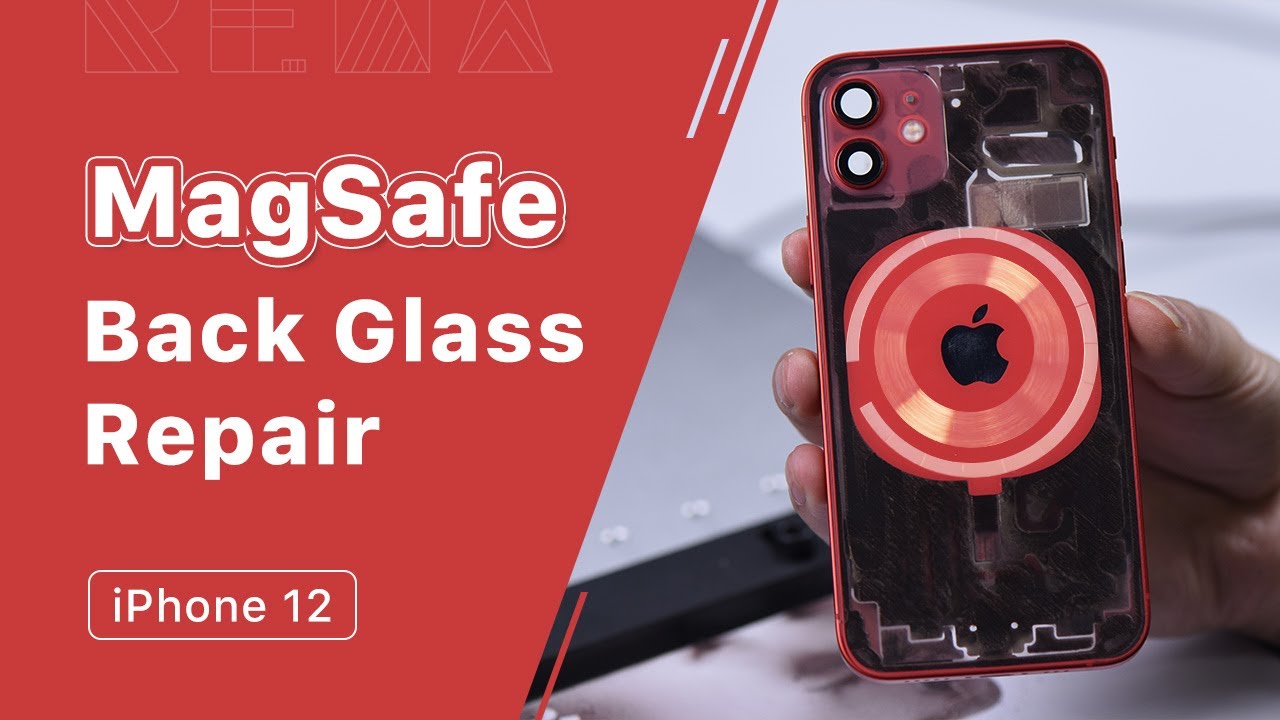 Renovierung Die 1. iPhone 12 MagSafe Back Glass Repair Demo (fast gescheitert)