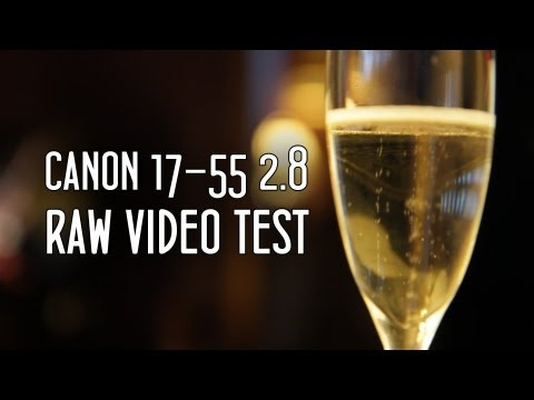Canon 17-55mm f2.8 IS Video Test | DSLR