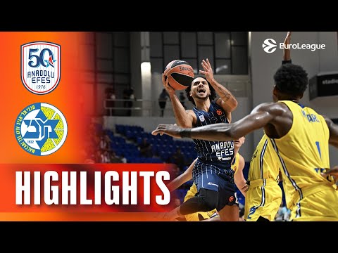 Der entscheidende Spieler Smits tritt an, wenn es darauf ankommt | Efes – Maccabi | R1 BASKETBALL...