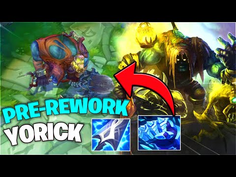 OLD YORICK IS BACK! WAKE UP BRO ITS 2016 - League of Legends