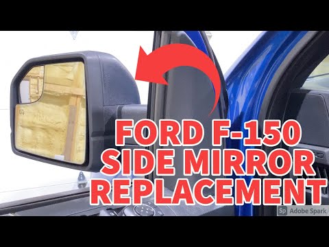 Ford F-150 Side Mirror / Tow Mirrors Replacement 2015 - 2019 - How To