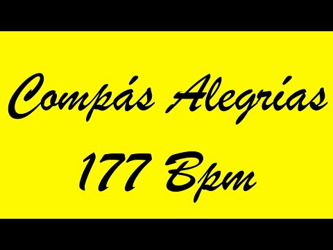 Compás Alegrías 177 Bpm - Bases Flamencas