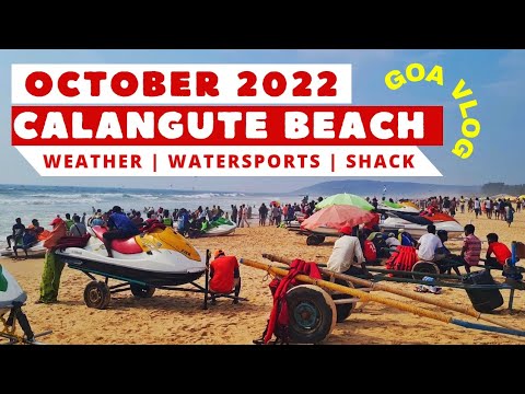 Calangute Beach | October 2022 | Goa Vlog | North Goa Beach