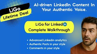LiGo Lifetime Deal - Authentic LinkedIn Posts Generator Tools 2026