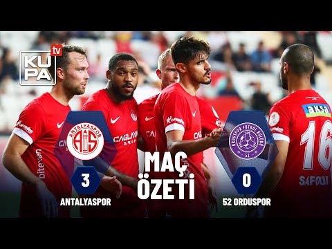 Antalyaspor 3-0 52 Orduspor | MAÇ ÖZETİ | Ziraat Türkiye Kupası 3. Tur Maçı   01.11.2023 | Arşiv