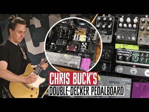 Chris Buck's Pedalboard 2024 for Cardinal Black