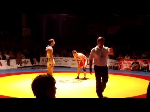 Freistil 74kg Kakhaber Khubezhty - Kiril Terziev 0:3 / PS 1:3 0:1 0:3