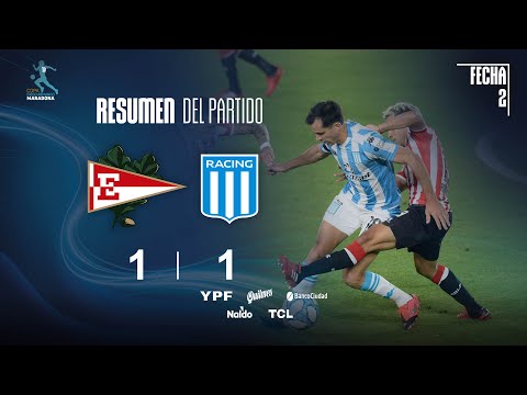 Copa Diego Maradona | Fases | Fecha 2 | resumen de Estudiantes - Racing