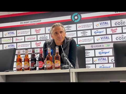J13 | Guingamp 1-1 Bastia : Conf. de presse de Régis Brouard