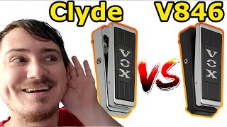 Video thumbnail for Vox V846 Vintage Wah VS Clyde McCoy Wah by Gear Sounds