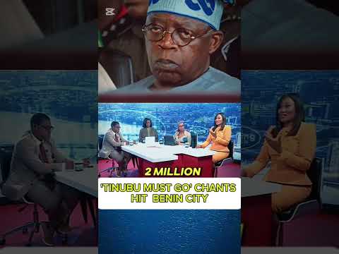 'TINUBU MUST GO' CHANTS HIT  BENIN CITY