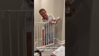 Easy Installation Guide for Babelio Auto-Close Baby & Dog Safety Gate