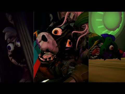 All animatronic deaths COMPILATION (FNAF SECURITY BREACH)
