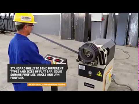 HPK 40 roll bender perfect for rolling small inner radius