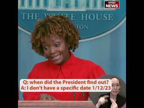 Q: when did Biden find out? A: I don't have a specific date; Q: why searching? A: not into details