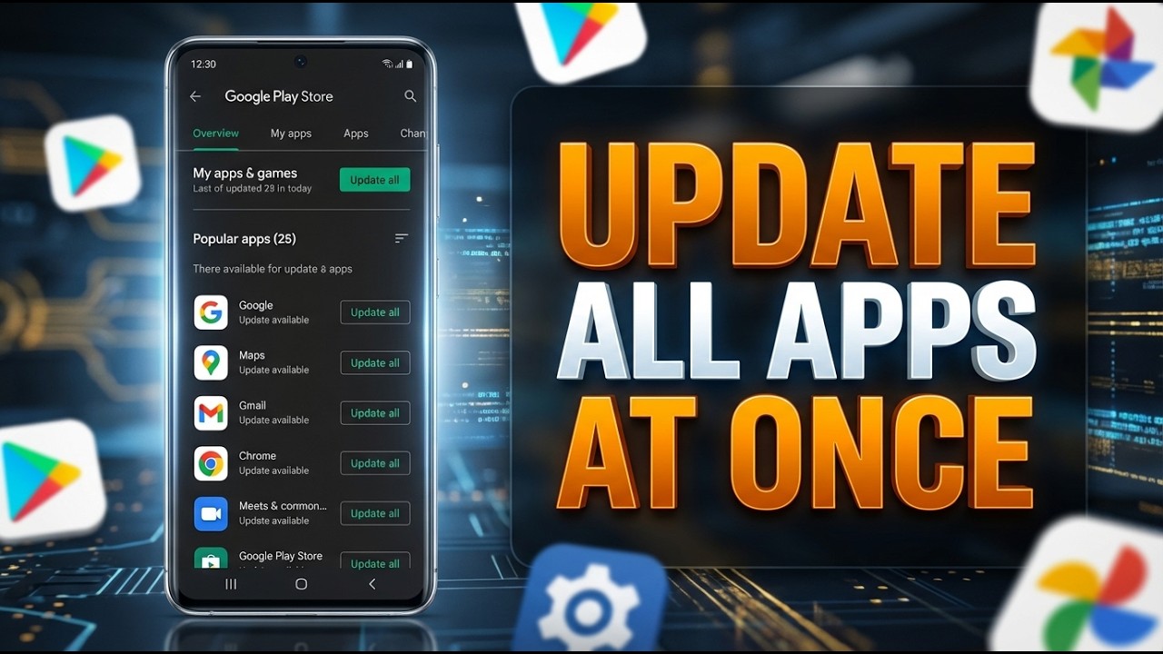 How to Update All Android Apps at Once – Complete Tutorial!