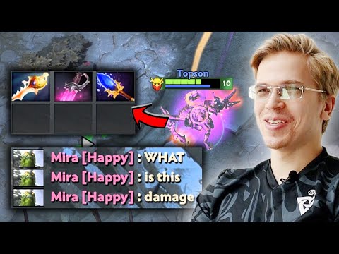 Topson 200 IQ Bounty Hunter Mid - WTF DAMAGE!