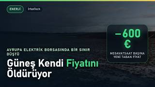 Güneş Kendi Fiyatını Nasıl Öldürüyor