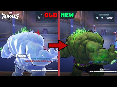 Hero Changes Comparison | Season 6 Balance Patch | Marvel Rivals