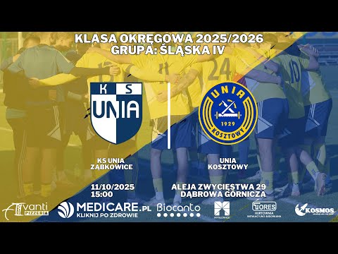 FENOMENALNA KOŃCÓWKA! KS UNIA ZĄBKOWICE – UNIA KOSZTOWY, SKRÓT MECZU (11.10.2025)