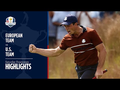 Highlights | Saturday Foursomes | 2025 Ryder Cup