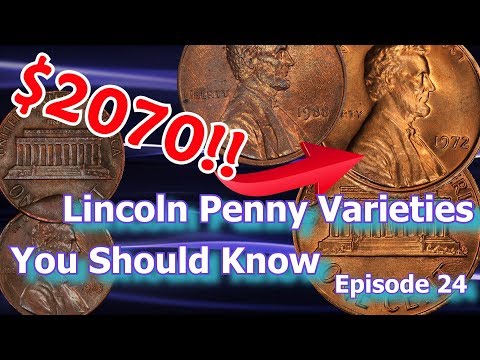 Lincoln Penny Varieties You Should Know Ep. 24 - 1988, 1983, 1972