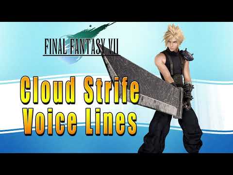 Final Fantasy VII: Remake Intergrade - Cloud Strife Voice Lines