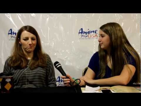 Interview with Caitlin Glass @ Anime USA 2012